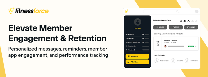 FitnessForce Brand Middle Banner - 1