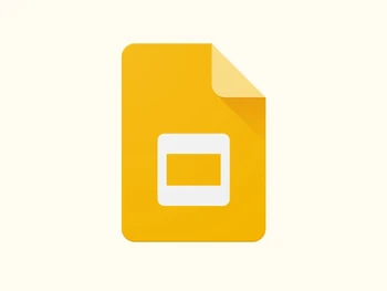 Google Slides logo