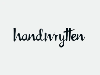 Handwrytten logo