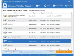 minitool power data recovery-damaged