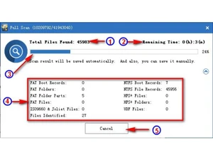 minitool power data recovery-scanning