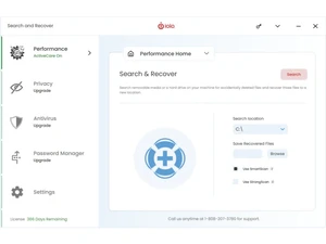 Iolo Search and Recover performance