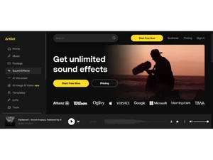 Artlist sound effects