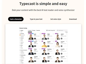 Typecast-Dub your content