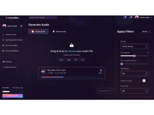 revocalize ai generate audio