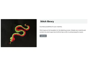 Ink Stitch sitch library