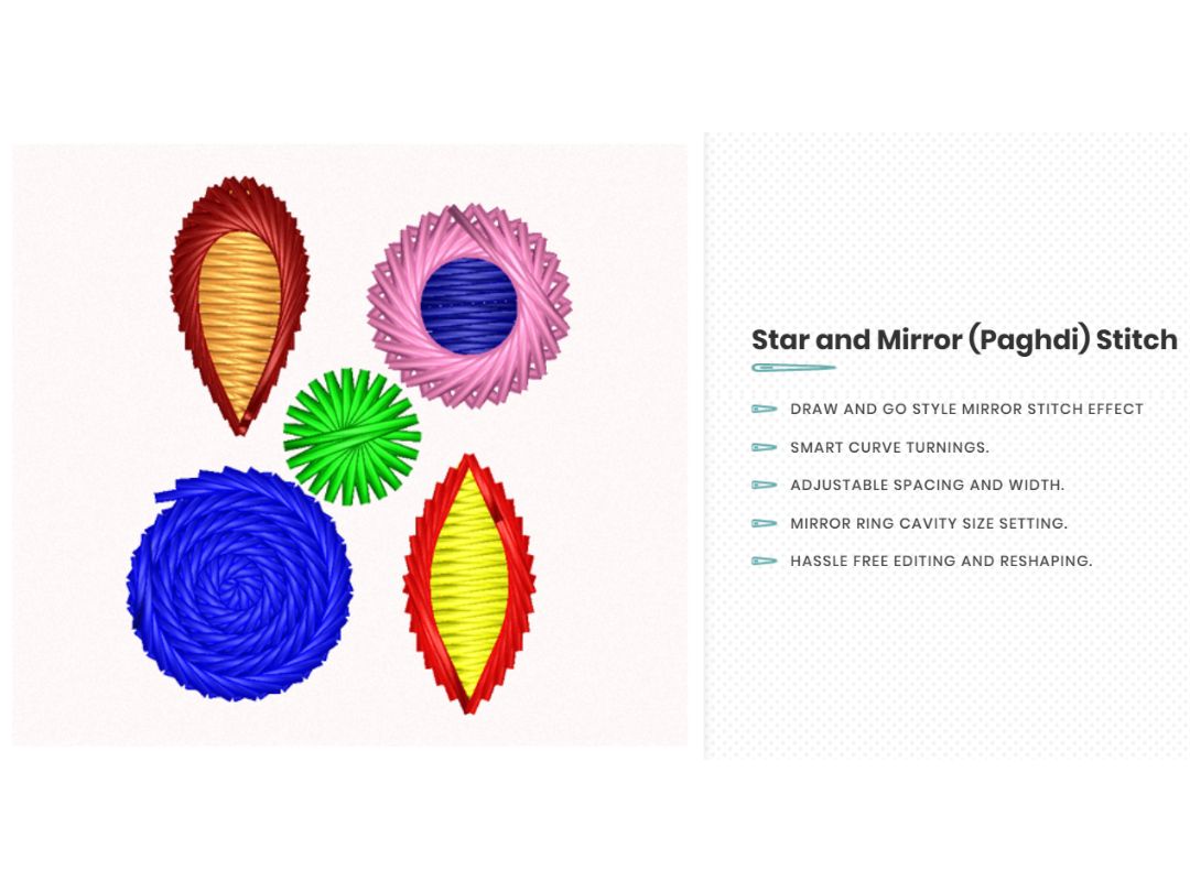 Stitchmax star and mirror