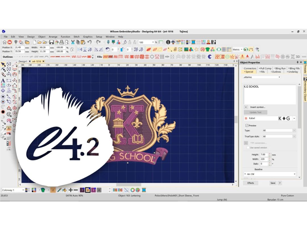 wilcom embroiderystudio-dashboard