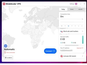 bitdefender premium vpn-connection