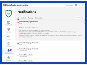 bitdefender antivirus plus-notifications