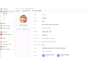 Procare edit profile