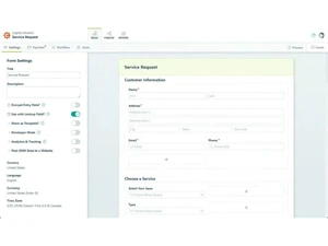 cognito forms settings