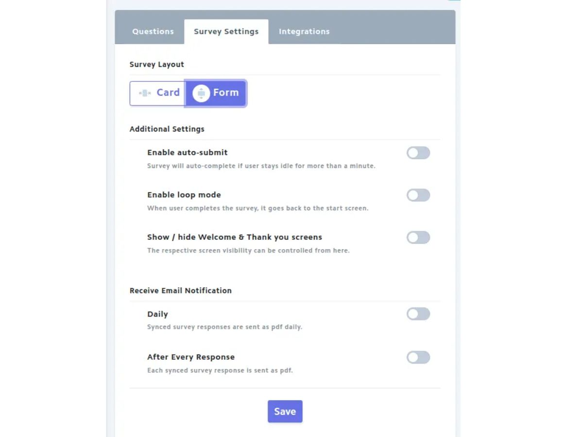 brewsurvey-settings