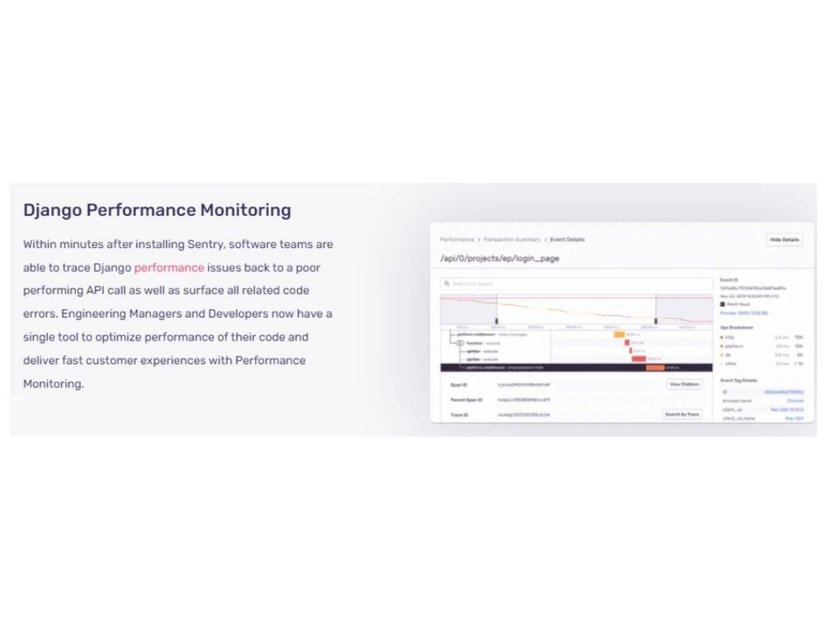 sentry performance