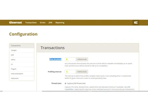 Glowroot-configuration