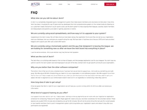 jevin faq