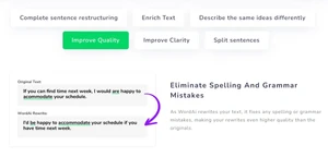 wordai improve quality