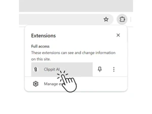 Clippit AI-extension