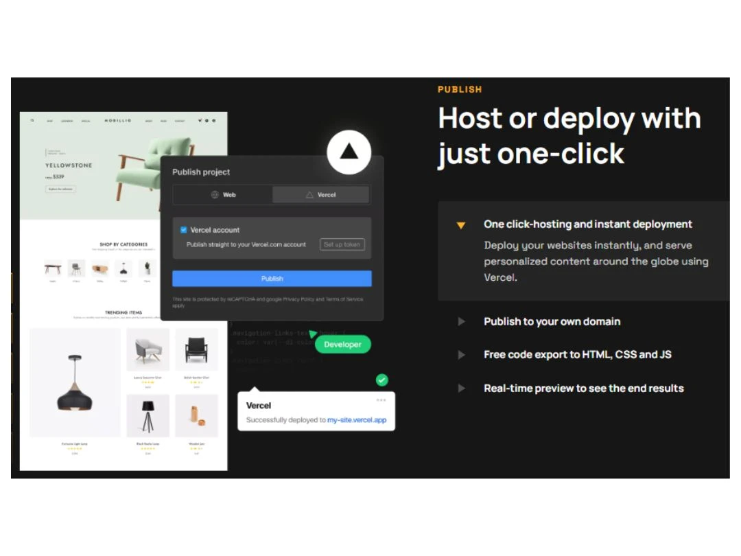 TeleportHQ-Deploy in one click
