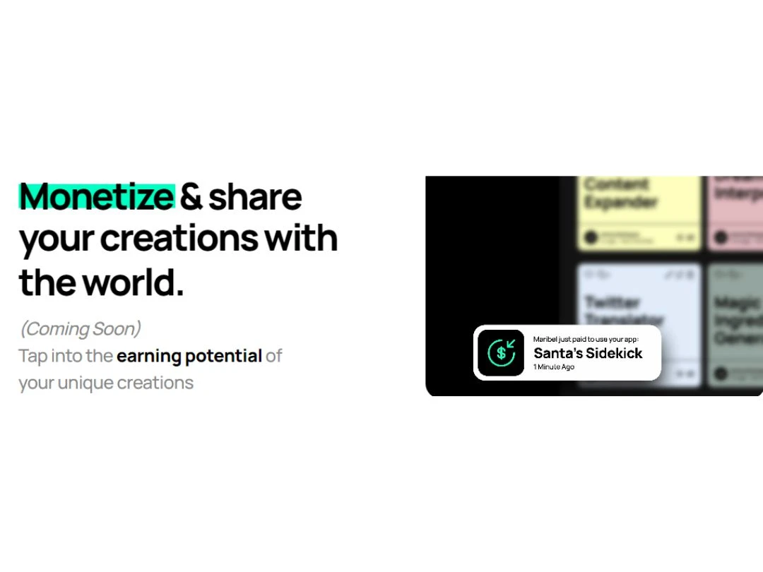 Brancher AI Monetize and Share