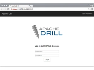 apache drill-console