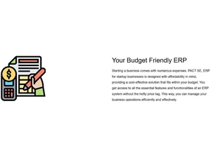 Pact Erp budget friendly