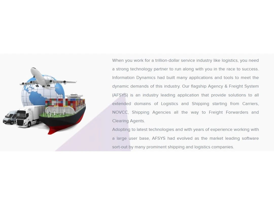 information dynamics shiplogix plane