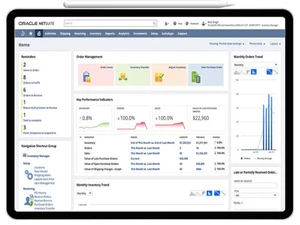 Oracle NetSuite ERP streamlined order management
