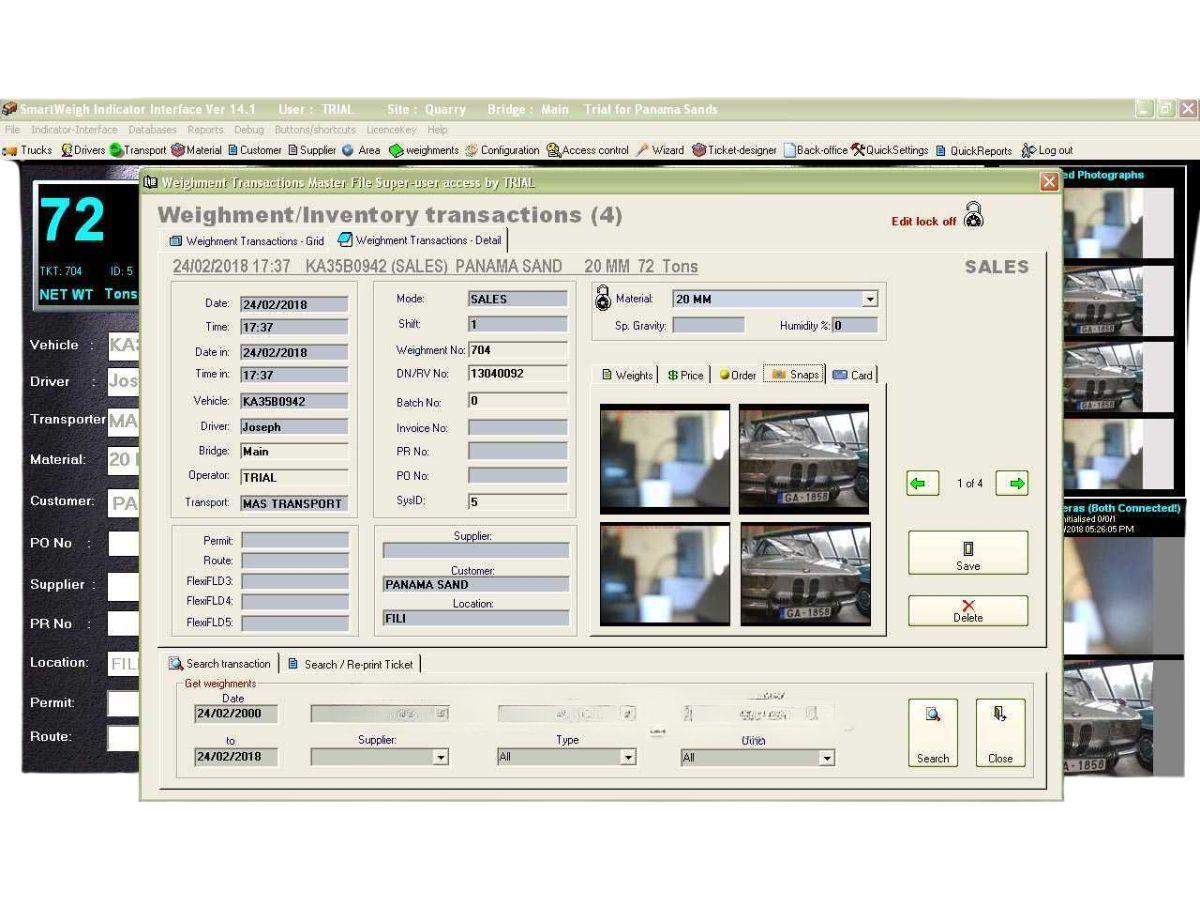 SmartWeigh-transaction
