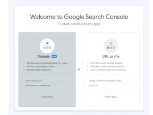 google search console-dashboard