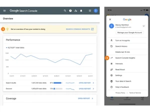google search console-overview