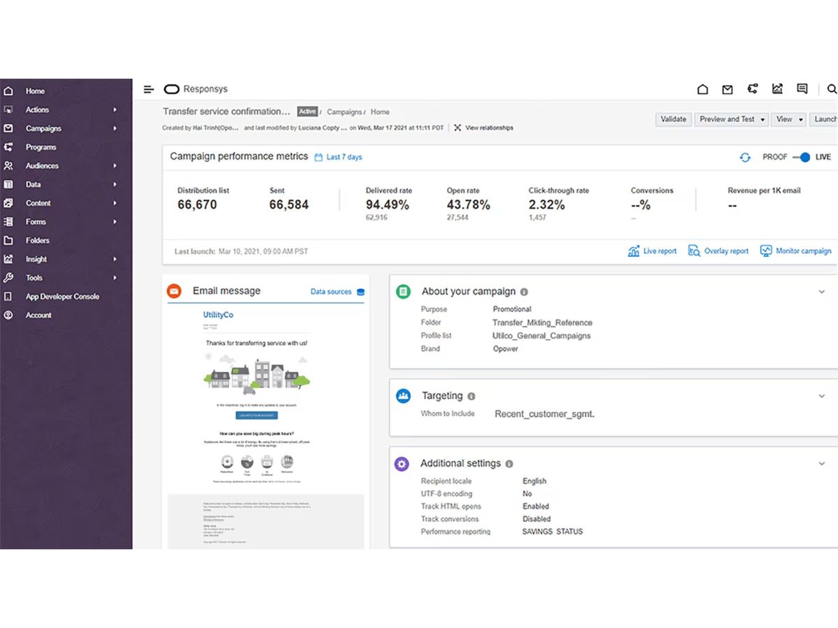 oracle cx-console