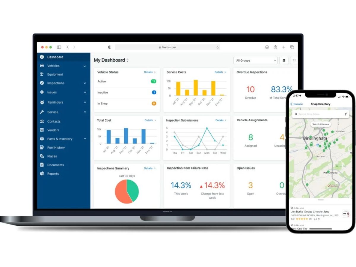 Fleetio-dashboard