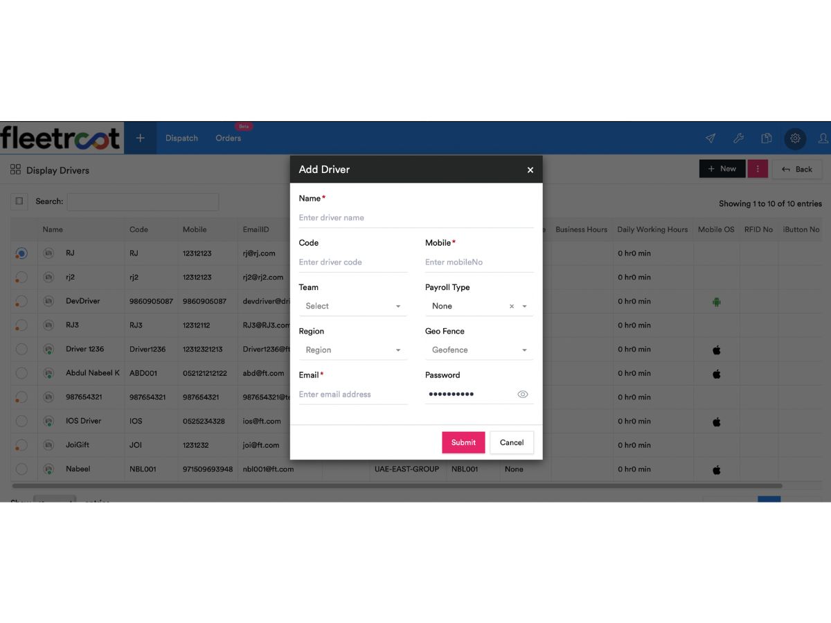 fleetroot-dashboard