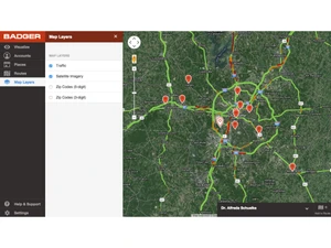 badger maps-locations