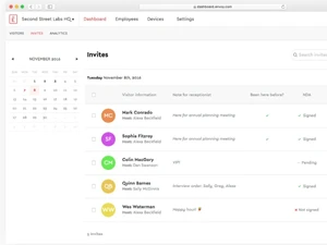 envoy visitors-invitees