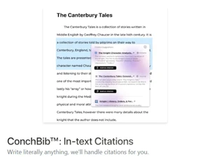 Conch Text Citations