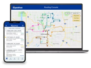 DispatchTrack-routing console