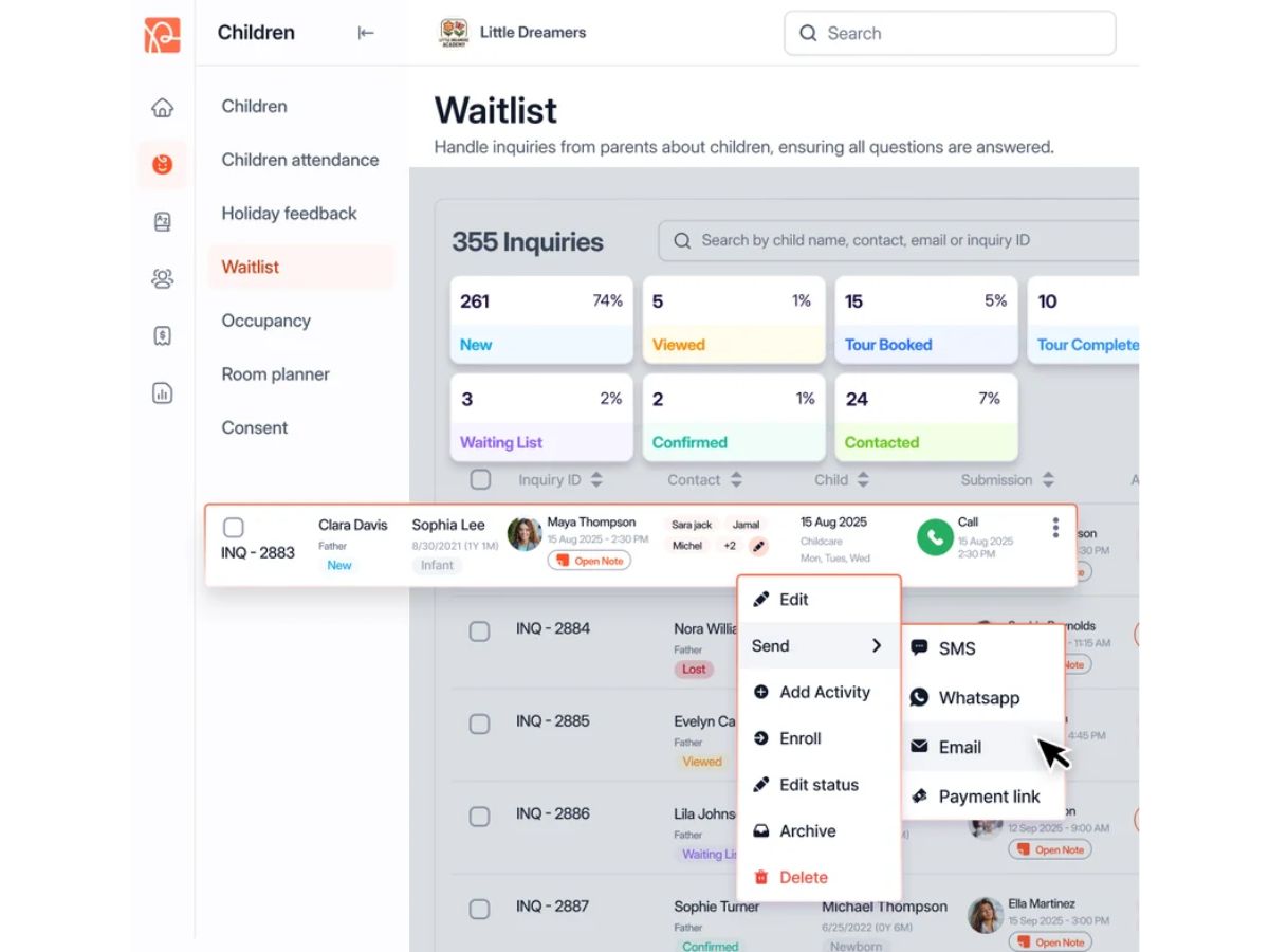 Parent ApS-waitlist