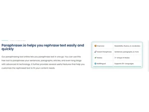 Paraphraser Rephrase