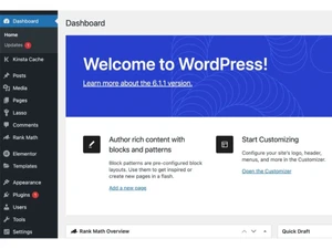 Wordpress-dashboard