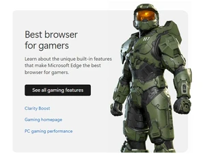 microsoft edge browser for gamers