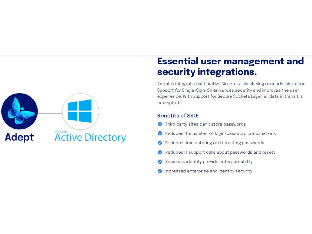 Synergis Adept User management