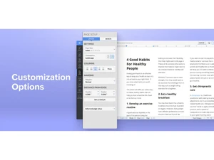 Zoho Writer-customization