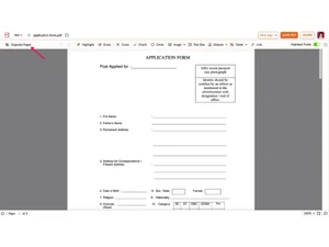 Zoho PDF Editor-dashboard