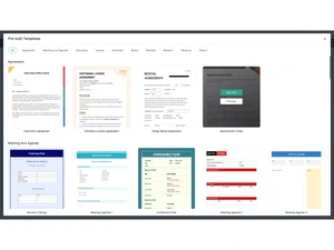 Zoho PDF Editor-templates