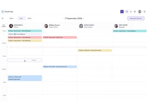Zoho Bookings-dashboard