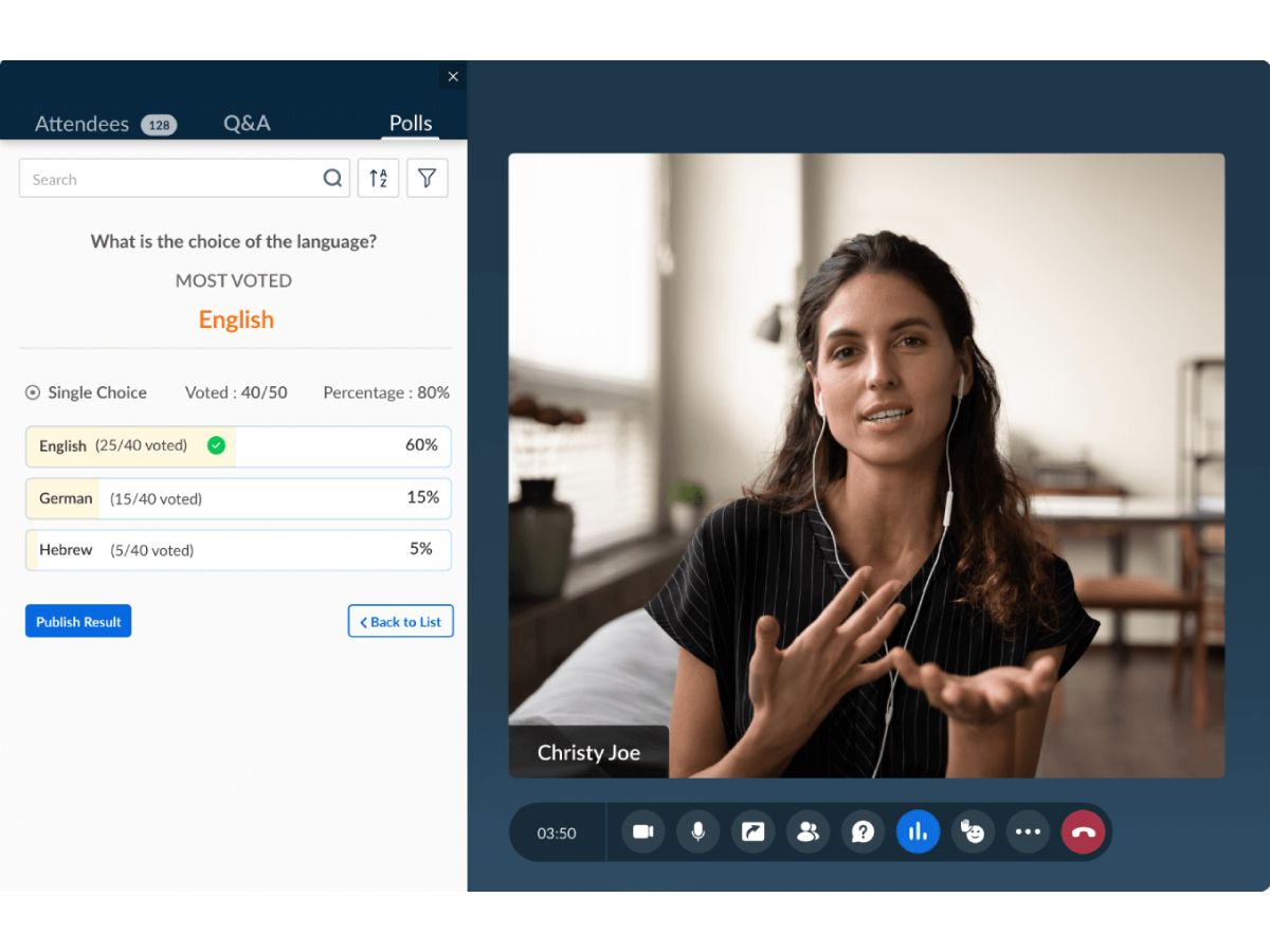 Zoho Webinar-conversations