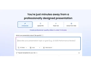 presentations ai-generate