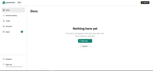 Grammarly-Dashboard